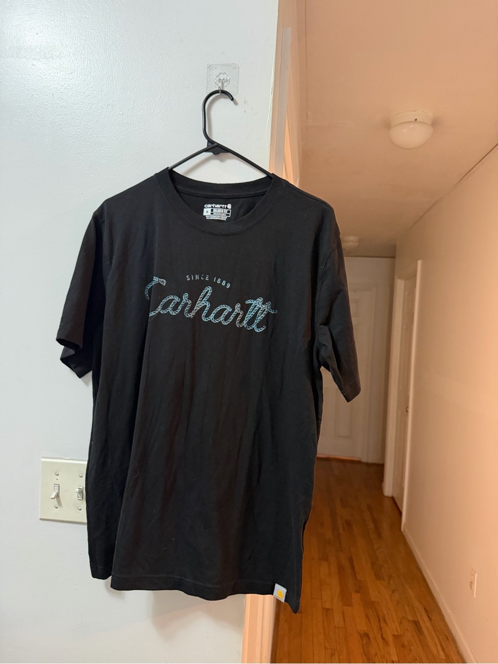 Carhartt Black Short-Sleeve Logo Tee